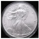 2000 SILVER EAGLE GEM