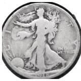 1918 S WALKING HALF DOLLAR G
