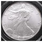 2003 SILVER EAGLE GEM
