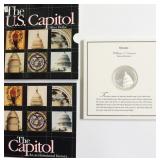 US CAPITOL SILVER DOLLAR GEM