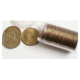 ROLL OF SACAJAWEA DOLLARS