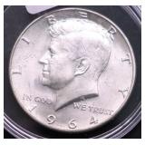 1964 CHOICE BU KENNEDY HALF DOLLAR