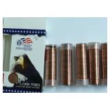 5 ROLLS OF LINCOLN CENTS