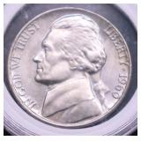 1960 GEM BU JEFFERSON NICKEL