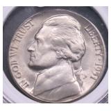 1951 SUPURB GEM JEFFERSON NICKEL