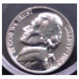 1962 PROOF NICKEL