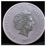 1/2 OZ .999 SILVER ROUND