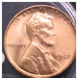 1942 GEM RED LINCOLN CENT