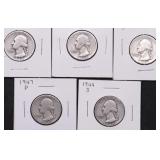 5 WASHINGTON QUARTERS