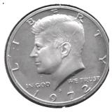 1972 PROOF KENNEDY HALF DOLLAR