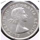 1960 CHOICE BU CANADA SILVER DOLLAR