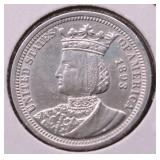 1893 ISABELLA QUARTER AU