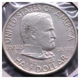 1922 CHOICE BU GRANT HALF DOLLAR
