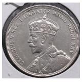 1935 CANADA SILVER DOLLAR AU