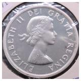 1962 GEM BU CANADA SILVER DOLLAR