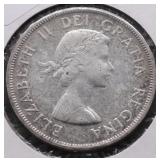 1958 CHOICE BU CANADA SILVER DOLLAR