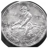 ENGELHARD PROSPECTOR 1 OZ .999 SILVER GEM