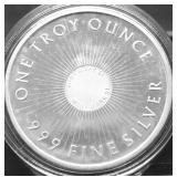 1 OZ .999 SILVER ROUND