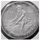 ENGELHARD PROSPECTOR 1 OZ .999 SILVER GEM