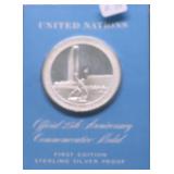 UNITED NATIONS SILVER MEDAL