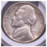 1944 P WAR NICKEL VG