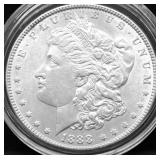 1888 MORGAN DOLLAR AU