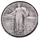 1928 STANDING QUARTER VG