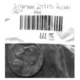 1943 P WAR NICKEL VF