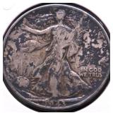 1941 WALKING HALF DOLLAR F