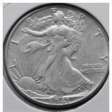 1941 D CHOICE BU WALKING HALF DOLLAR