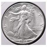 1944 GEM BU WALKING HALF DOLLAR