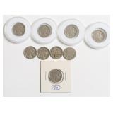GROUP OF BUFFALO NICKELS