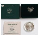 1989 SILVER EAGLE  GEM