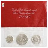 SILVER BICENTENNIAL MINT SET