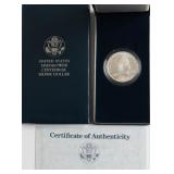 PROOF EISENHOWER SILVER DOLLAR W BOX PAPERS