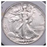 1940 WALKING HALF DOLLAR XF