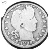 1899 BARBER QUARTER G
