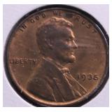 1935 CH BU RB LINCOLN CENT