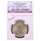 2010 P NGC GEM BU PRESIDENT DOLLAR