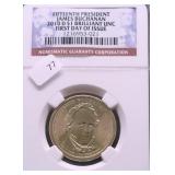 2010 D NGC GEM BU PRESIDENT DOLLAR