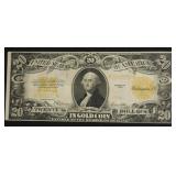 1922 20 $ GOLD CERTIFICATE VF