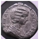 JULIA DOMINNA ROMAN EMPIRE 120BC DENARUS XF