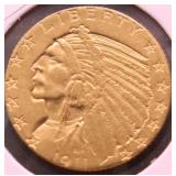 1911 HALF EAGLE JEWELRY GRADE