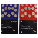2011 MINT SET P D MINTS