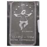 1  OZ .999 SILVER BAR