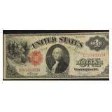 1917 1 $ US LEGAL TENDER VF