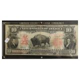 1901 10 $ US LEGAL TENDER VF