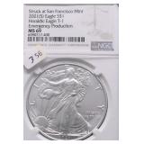 2021 S NGC MS69 SILVER EAGLE