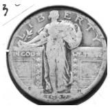 1927 STANDING QUARTER VG