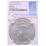 2017 NGC MS70 SILVER EAGLE